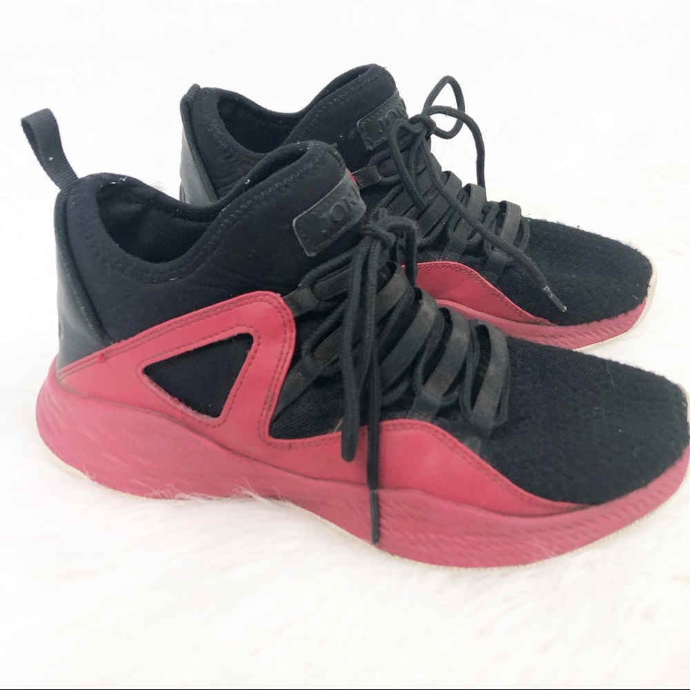 Kids Jordan Nike High Top Basketball Sneakers